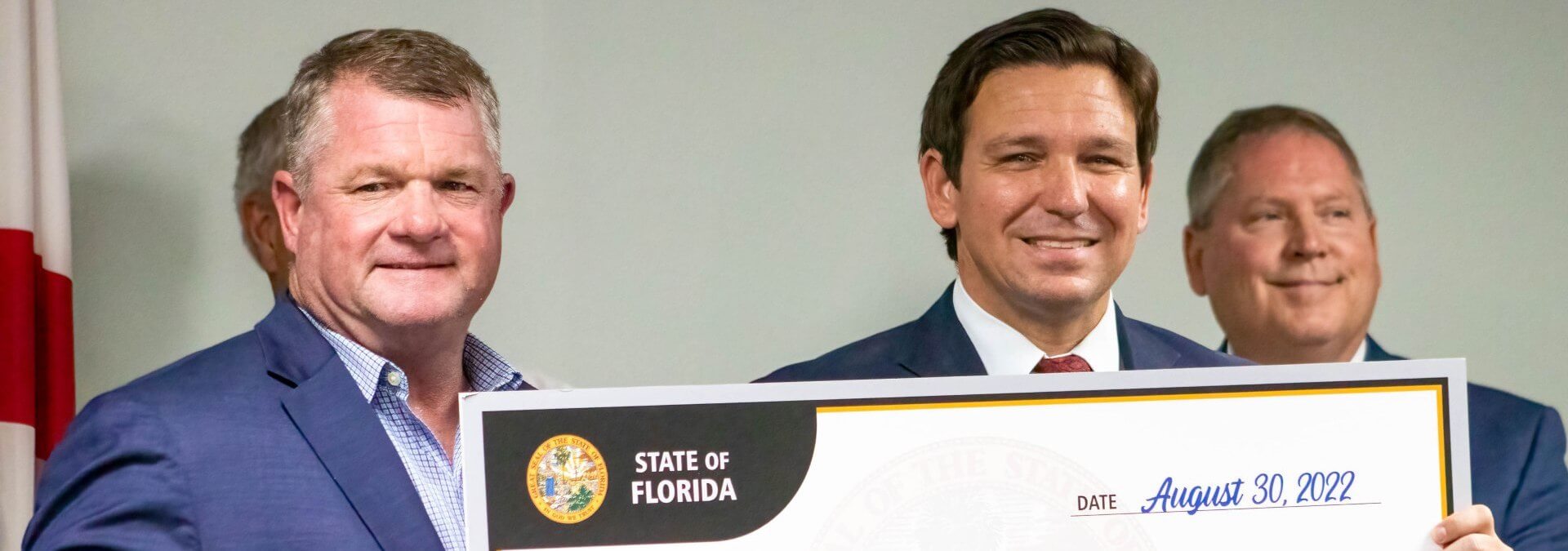 Governor Ron DeSantis awards grant to Suwannee County