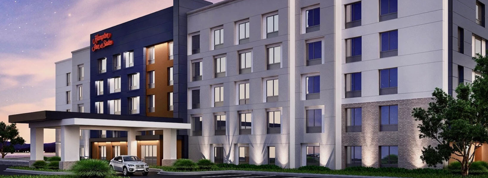 Rendering of Hampton Inn