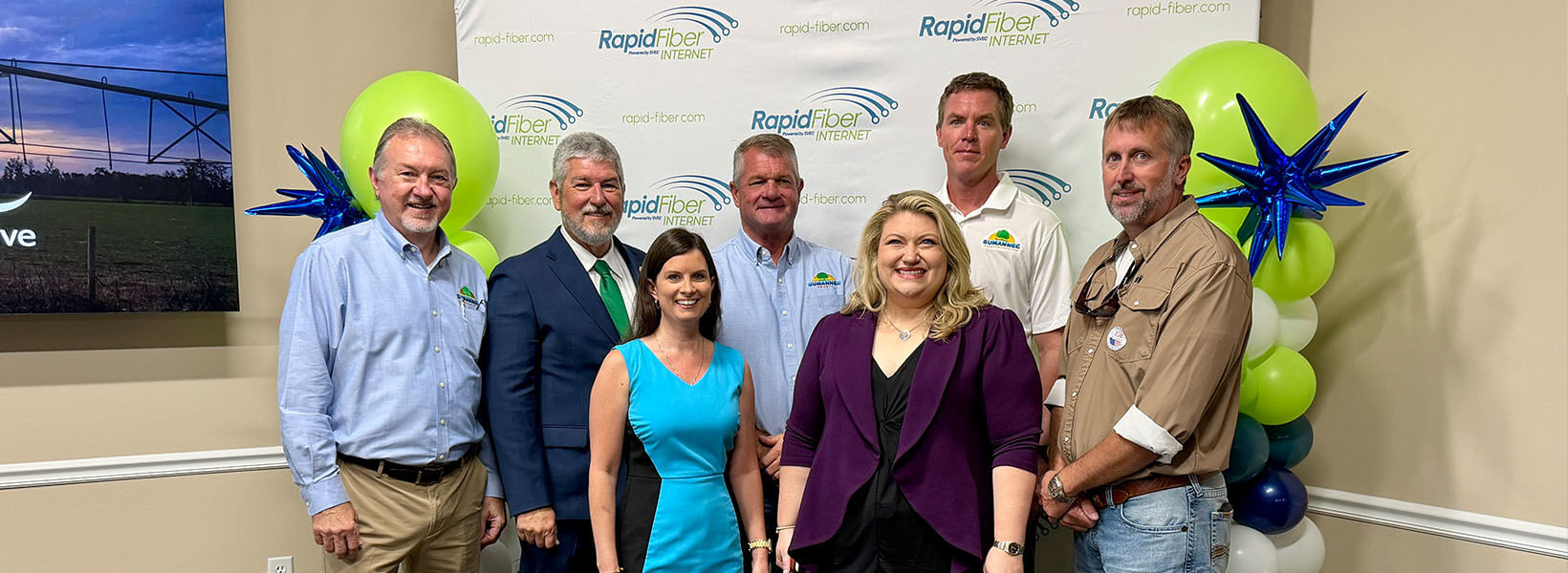 Suwannee County Celebrates completion of Rapid Fiber with Congresswoman Kat Cammack